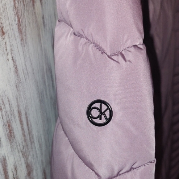 Women's Purple Puffer Jacket - Picture 4 of 5